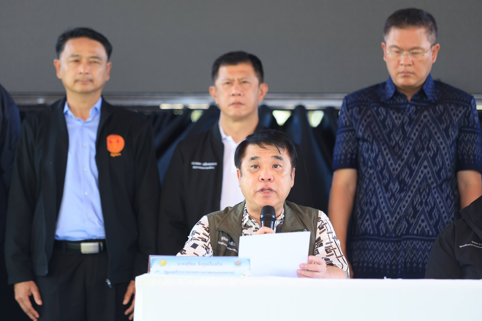 title - ส.ป.ก. ร่วมติดตาม รัฐมนตรีว่าการกระทรวงเกษตรและสหกรณ์ และคณะ ลงพื้นที่ติดตามสถานการณ์ การบริหารจัดการน้ำ จังหวัดอุดรธานี